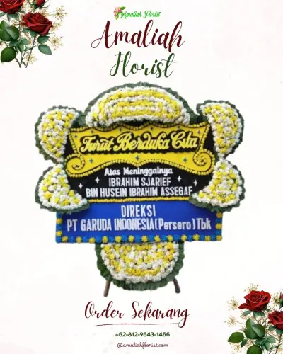 Papan Bunga Duka di Cibendung